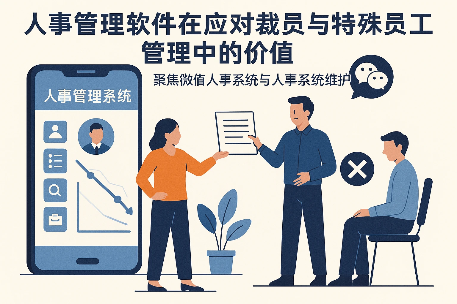 人事管理软件在应对裁员与特殊员工管理中的价值——聚焦微信人事系统与人事系统维护