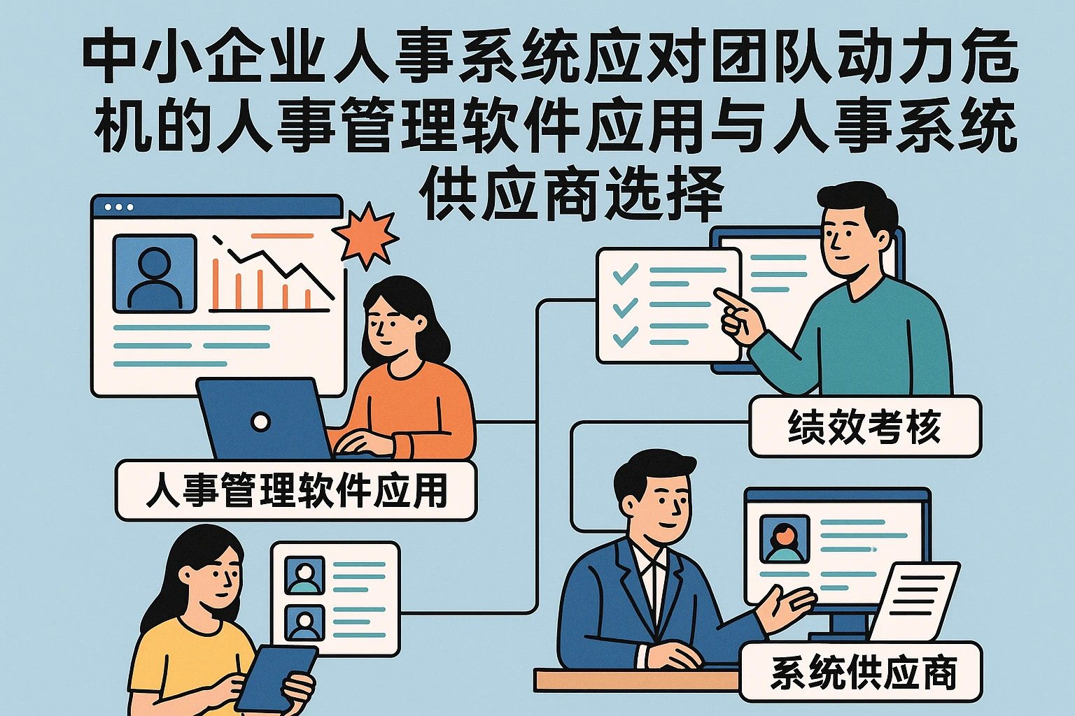 中小企业人事系统应对团队动力危机的人事管理软件应用与人事系统供应商选择