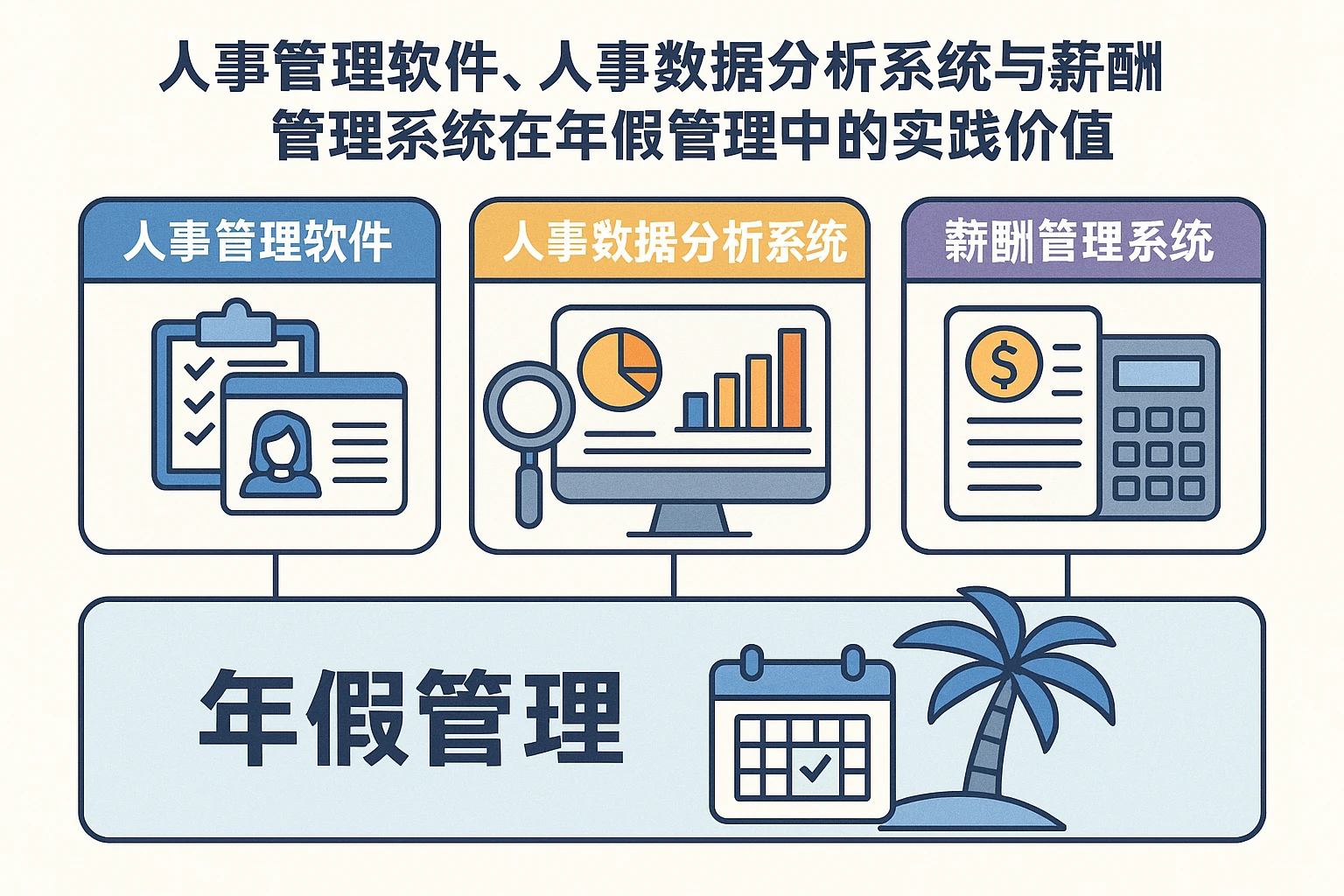 人事管理软件、人事数据分析系统与薪酬管理系统在年假管理中的实践价值