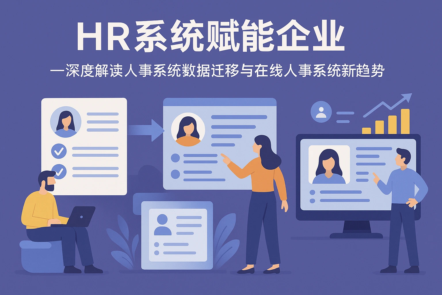 HR系统赋能企业——深度解读人事系统数据迁移与在线人事系统新趋势