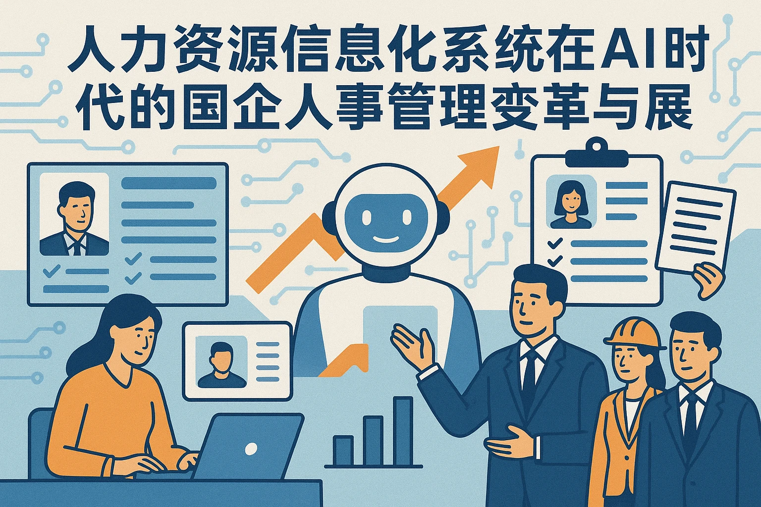 人力资源信息化系统在AI时代的国企人事管理变革与发展