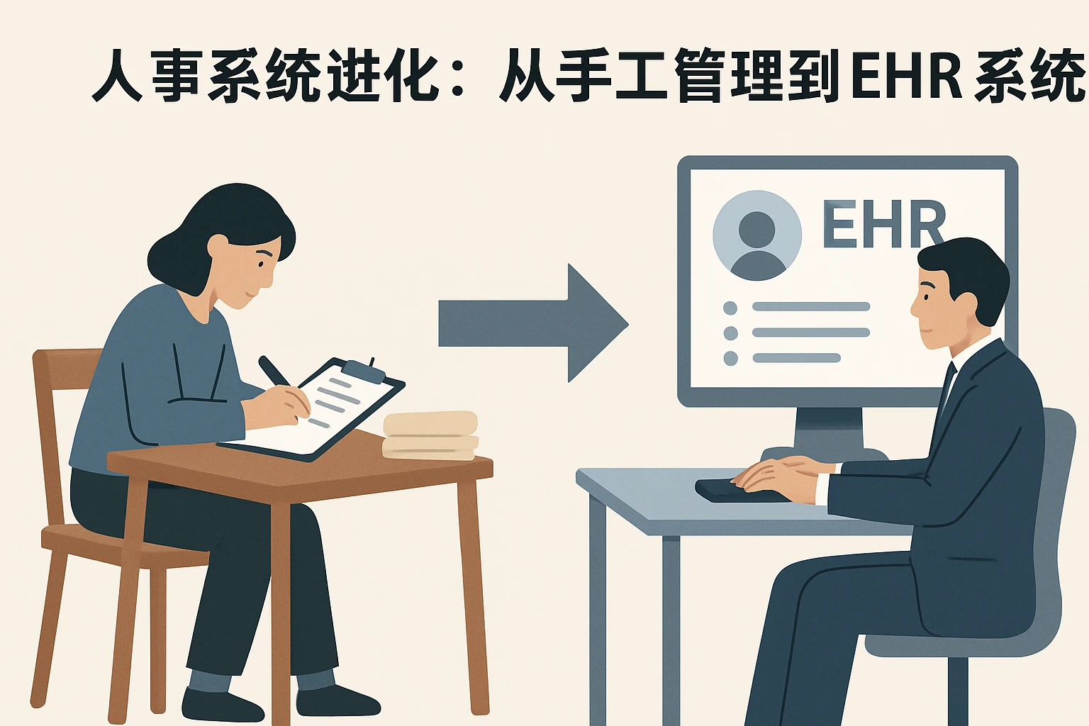 人事系统进化：从手工管理到 ehr系统