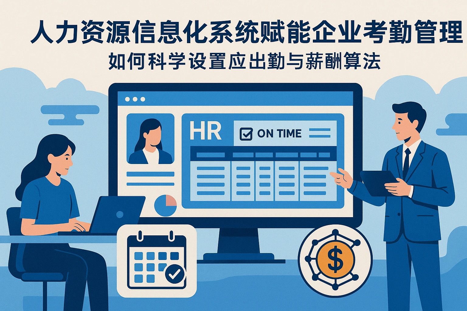 人力资源信息化系统赋能企业考勤管理:如何科学设置应出勤与薪酬算法