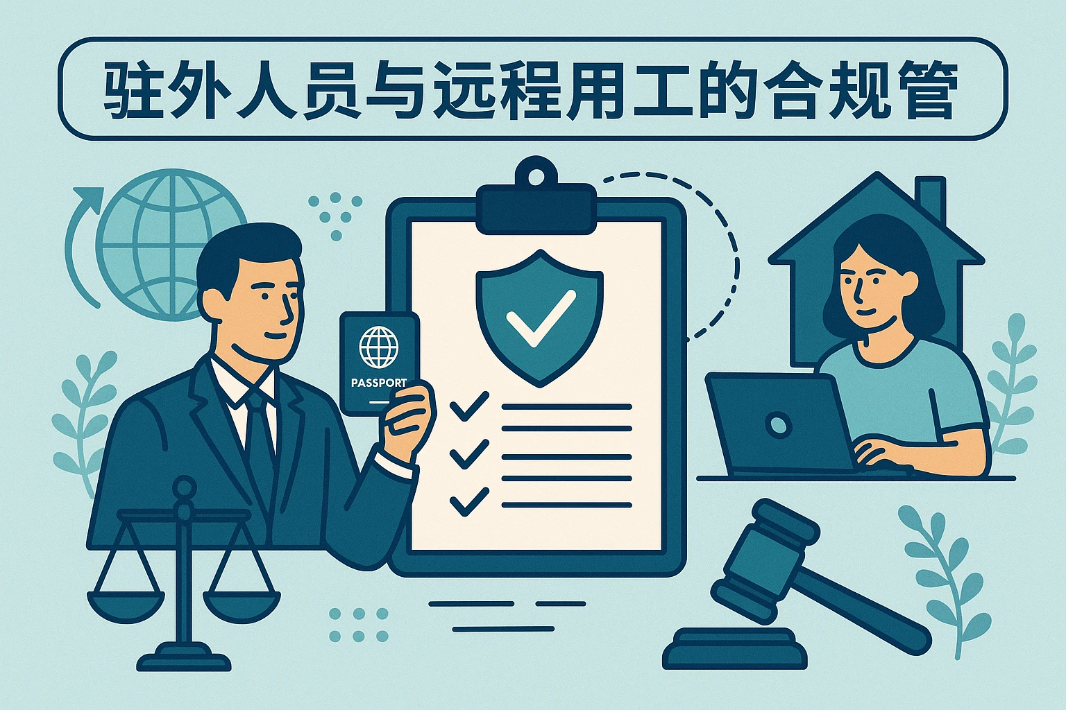 驻外人员与远程用工的合规管理