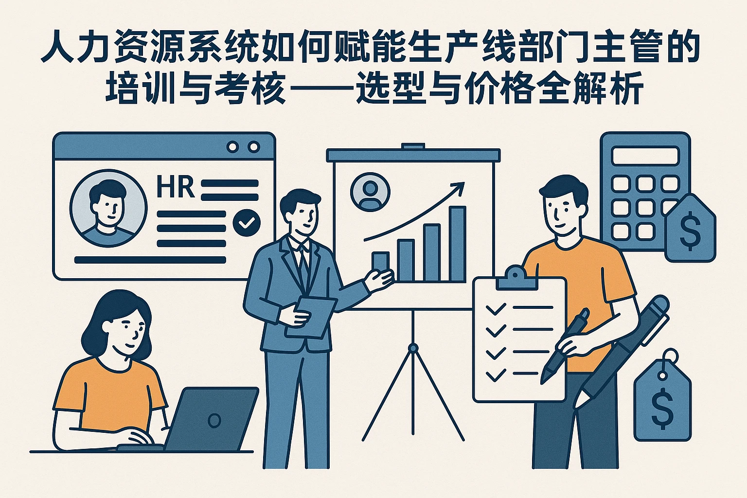 人力资源系统如何赋能生产线部门主管的培训与考核——选型与价格全解析