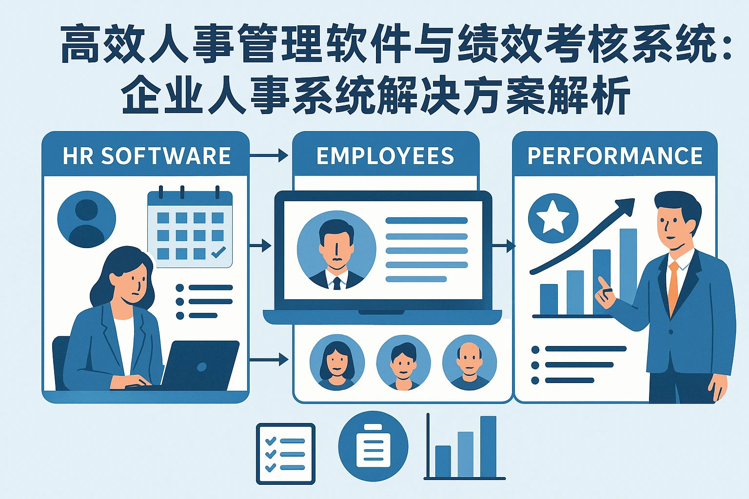 高效人事管理软件与绩效考核系统：企业人事系统解决方案解析