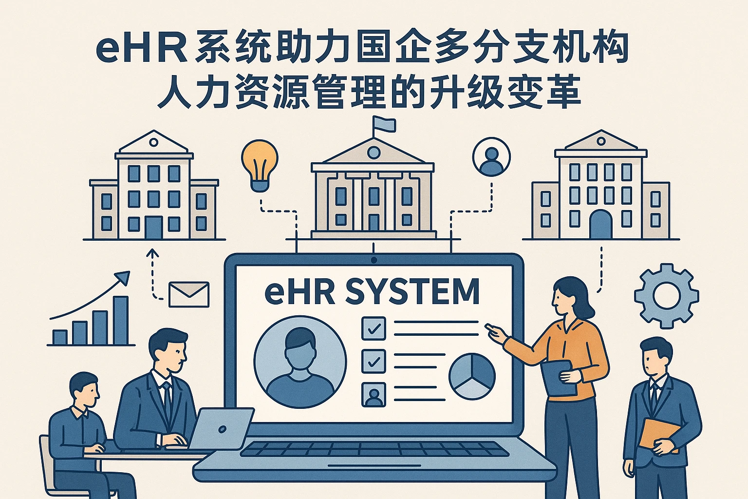 eHR系统助力国企多分支机构人力资源管理的升级变革