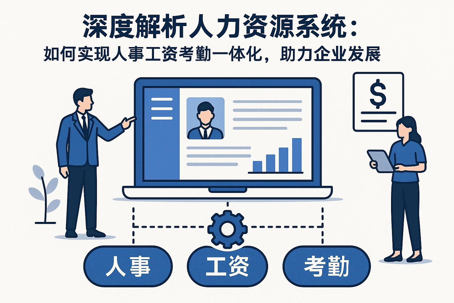深度解析人力资源系统：如何实现人事工资考勤一体化，助力企业发展