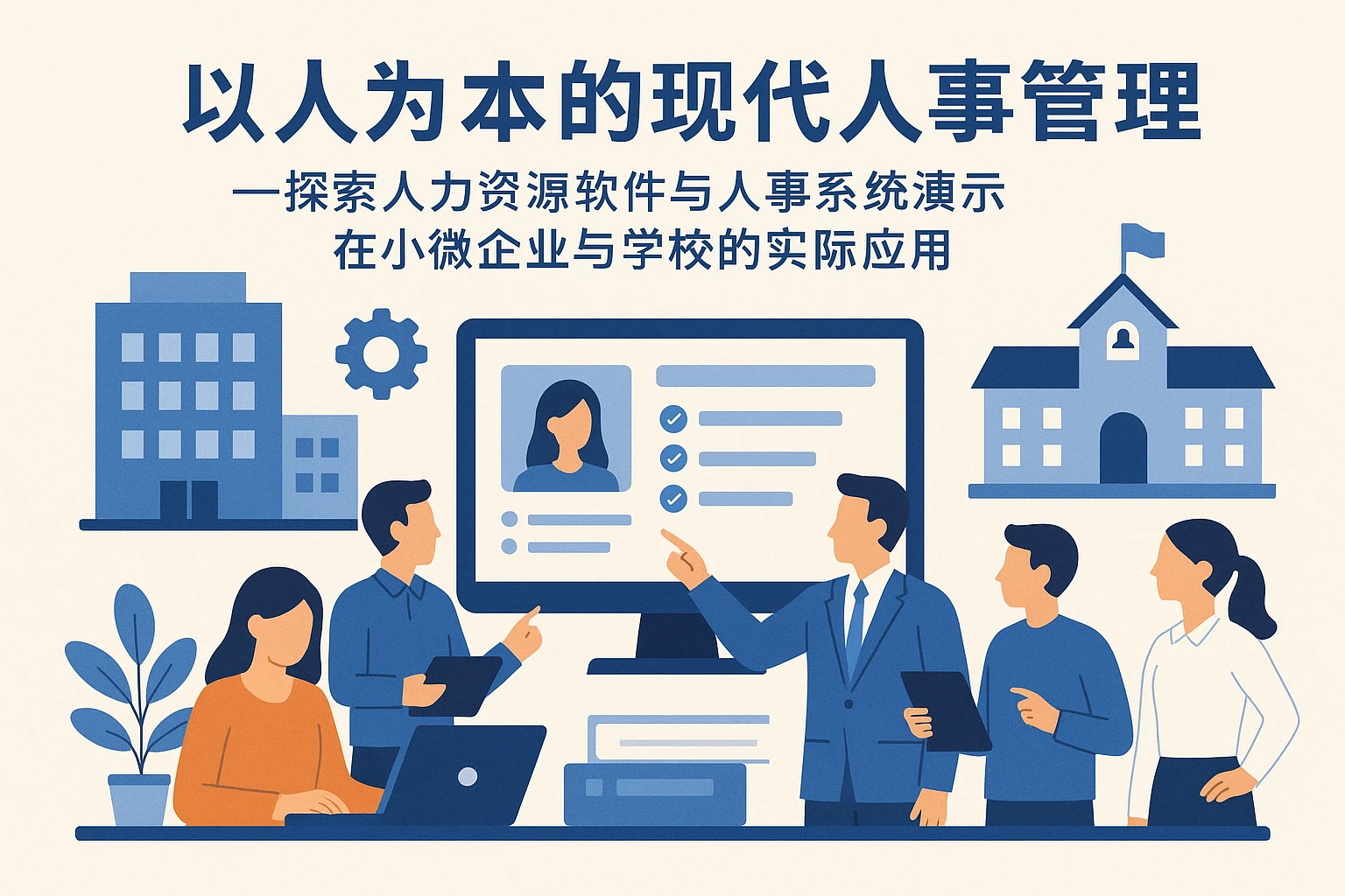 以人为本的现代人事管理——探索人力资源软件与人事系统演示在小微企业与学校的实际应用