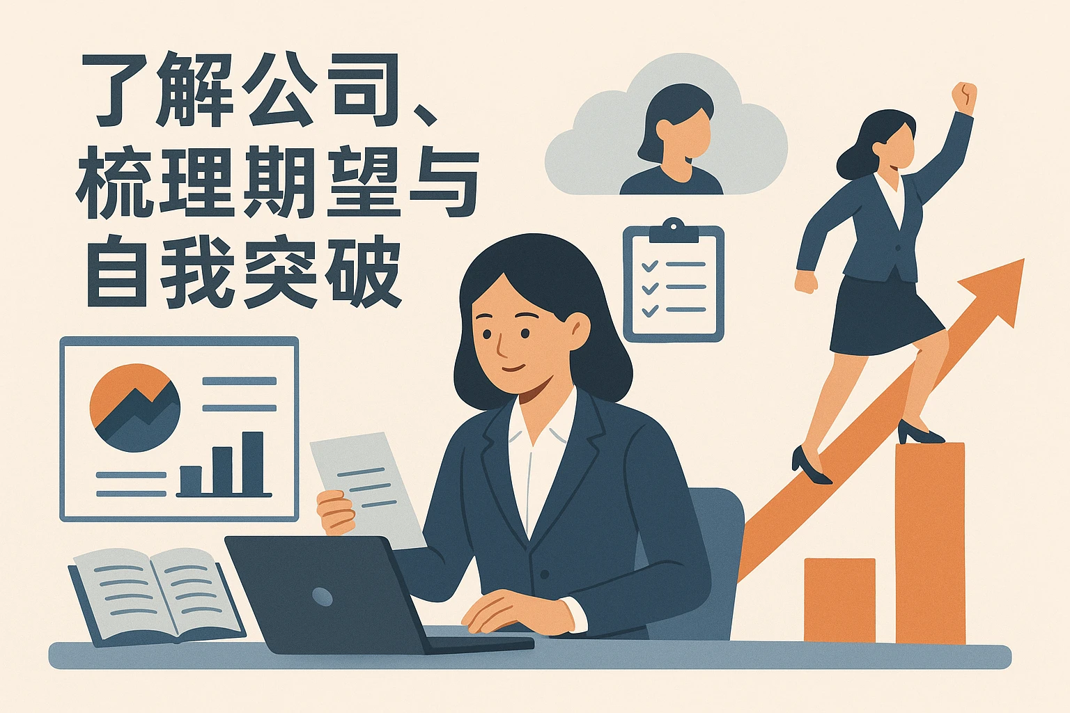 了解公司、梳理期望与自我突破