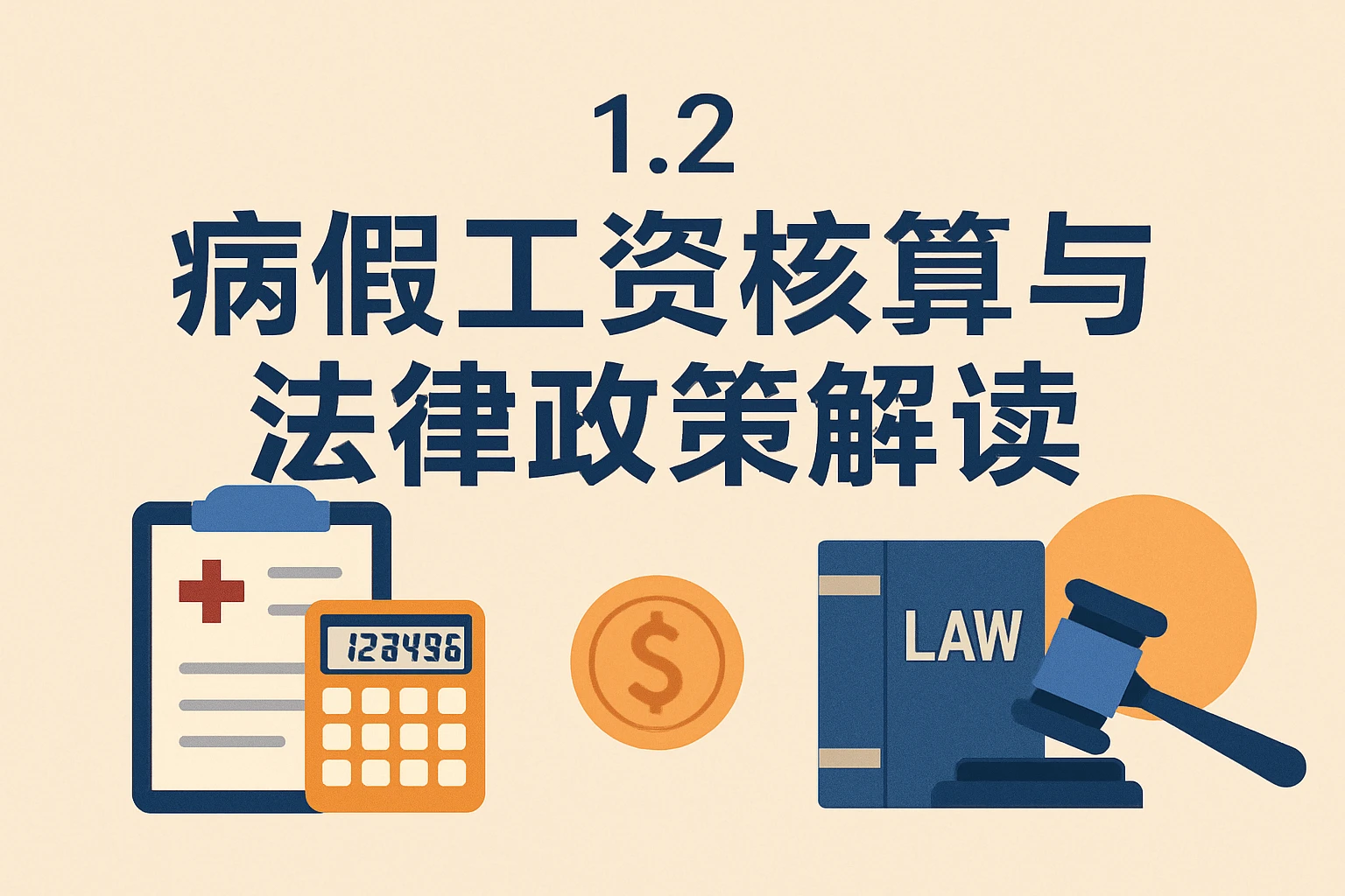 1.2 病假工资核算与法律政策解读