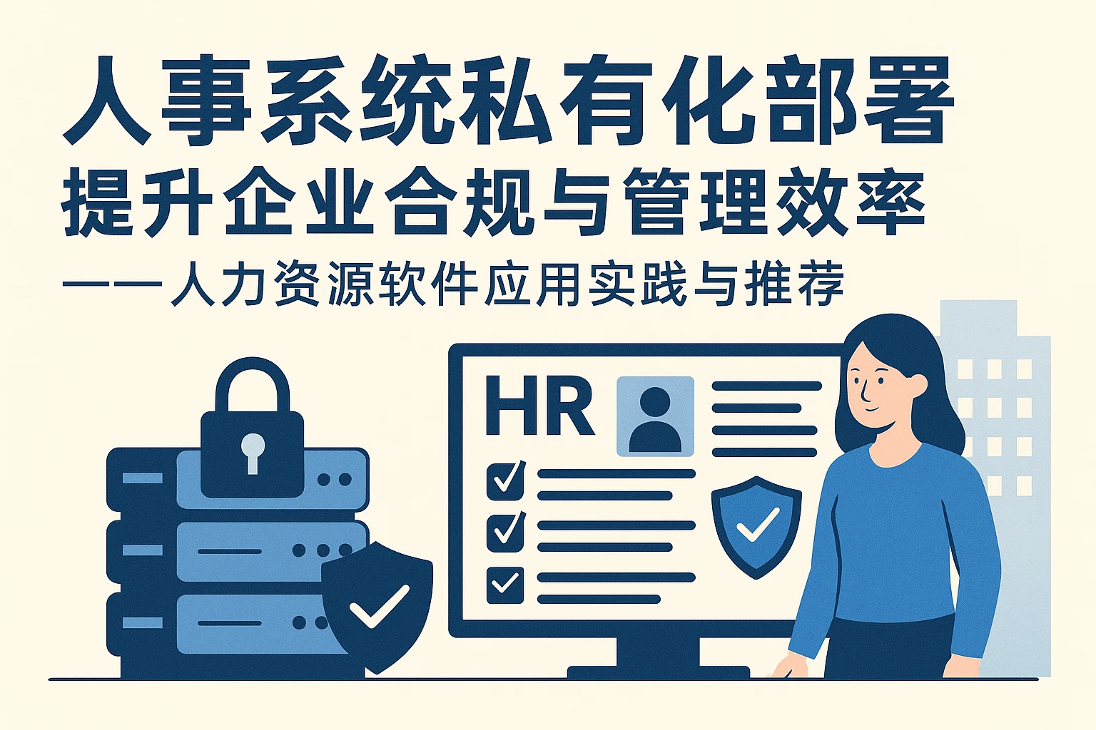 人事系统私有化部署，提升企业合规与管理效率——人力资源软件应用实践与推荐