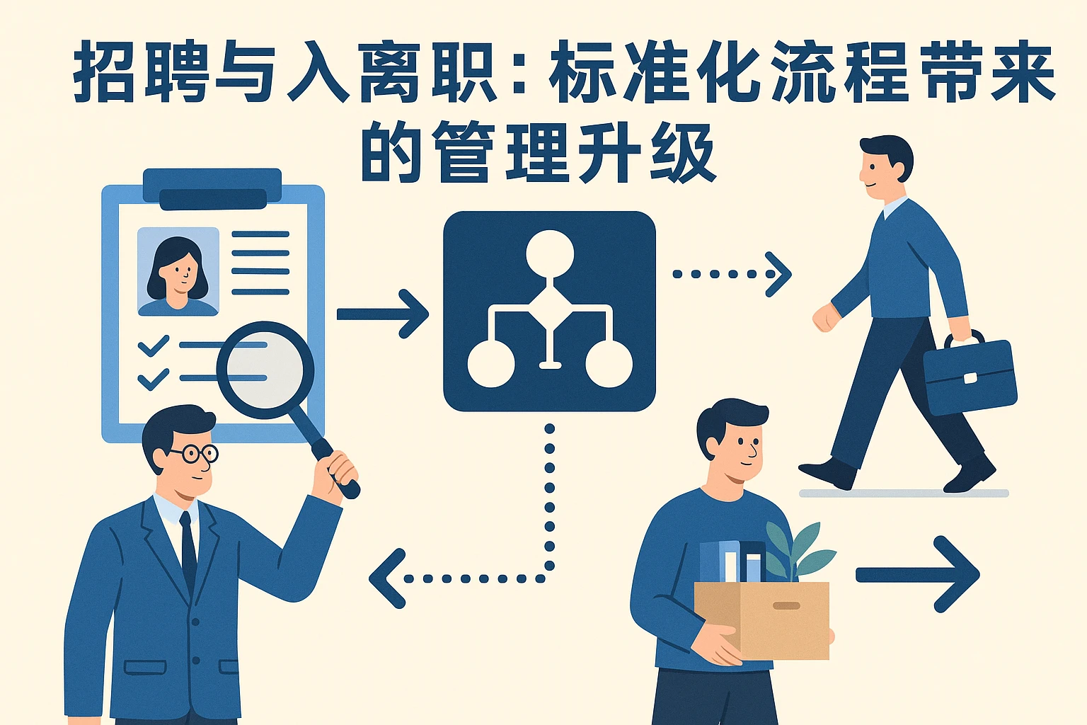 招聘与入离职：标准化流程带来的管理升级