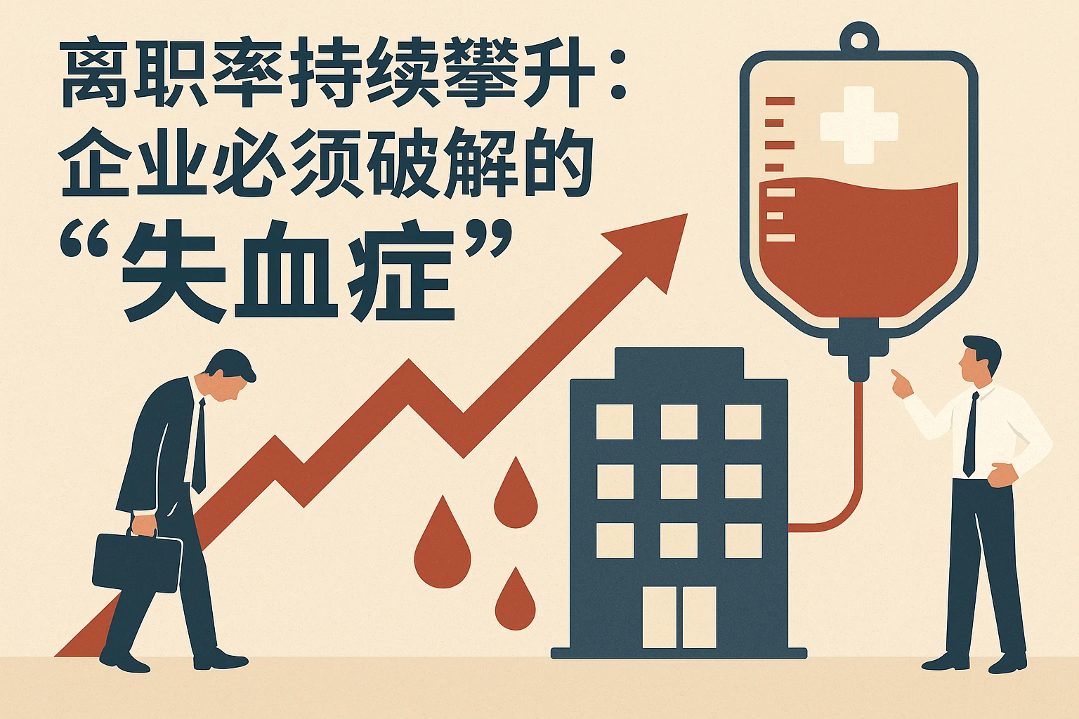 离职率持续攀升：企业必须破解的“失血症”