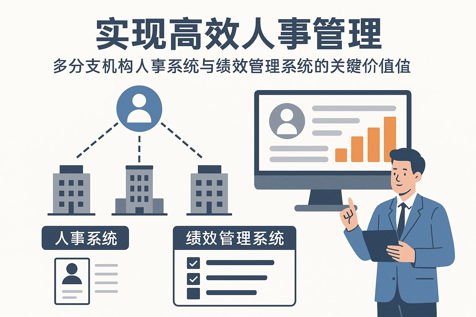 实现高效人事管理——多分支机构人事系统与绩效管理系统的关键价值