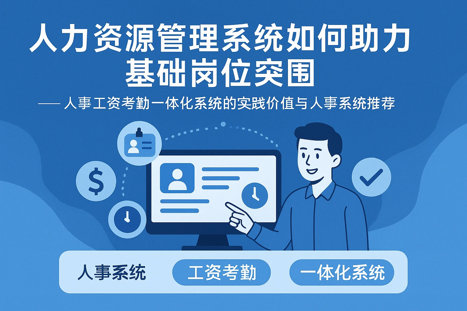 人力资源管理系统如何助力基础岗位突围——人事工资考勤一体化系统的实践价值与人事系统推荐