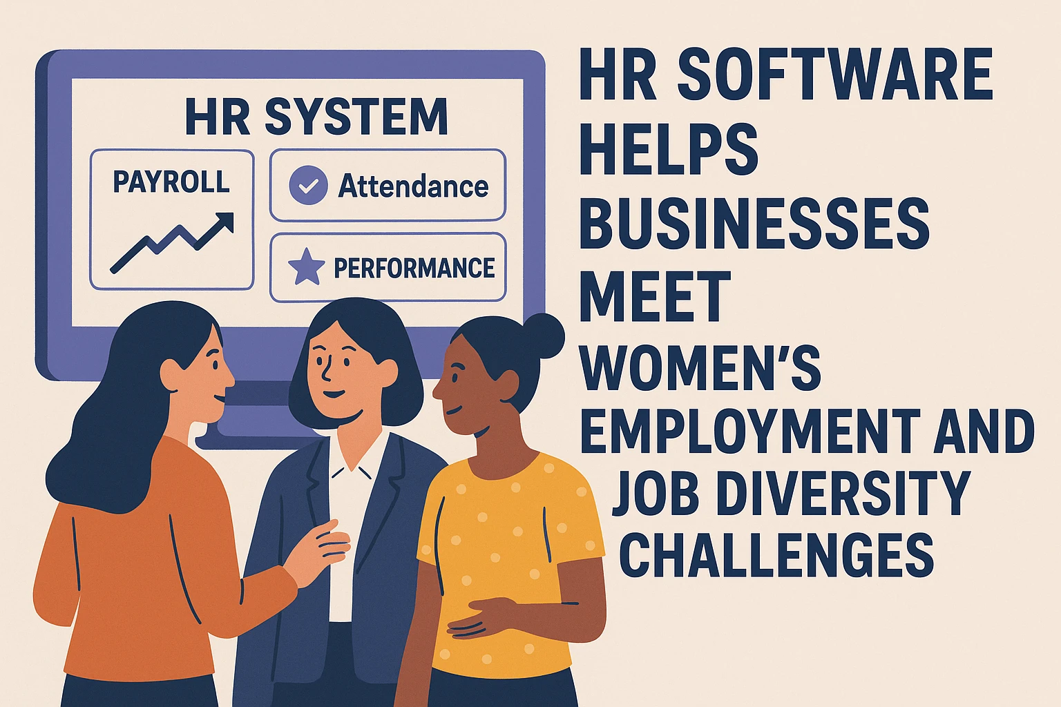 人事管理软件助力企业应对女性就业与岗位多样化挑战——人事工资考勤一体化系统与绩效考评系统的价值解读