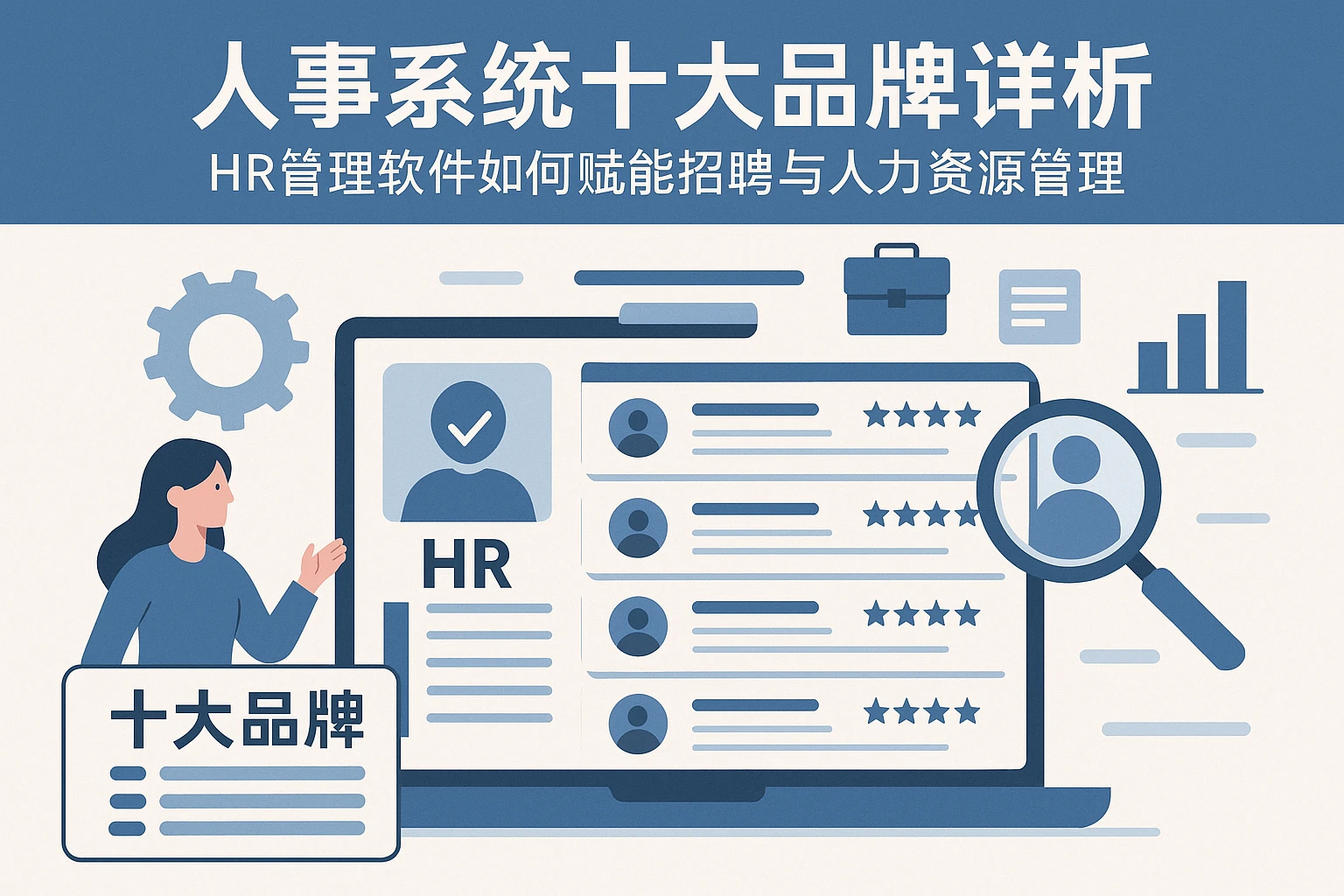 人事系统十大品牌详析：HR管理软件如何赋能招聘与人力资源管理