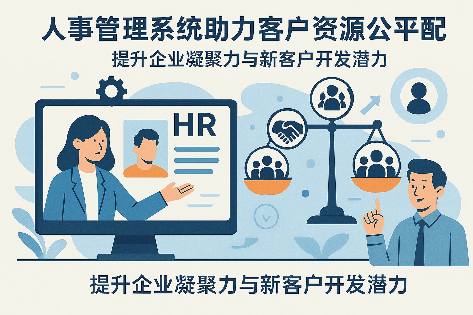 人事管理系统助力客户资源公平分配——提升企业凝聚力与新客户开发潜力