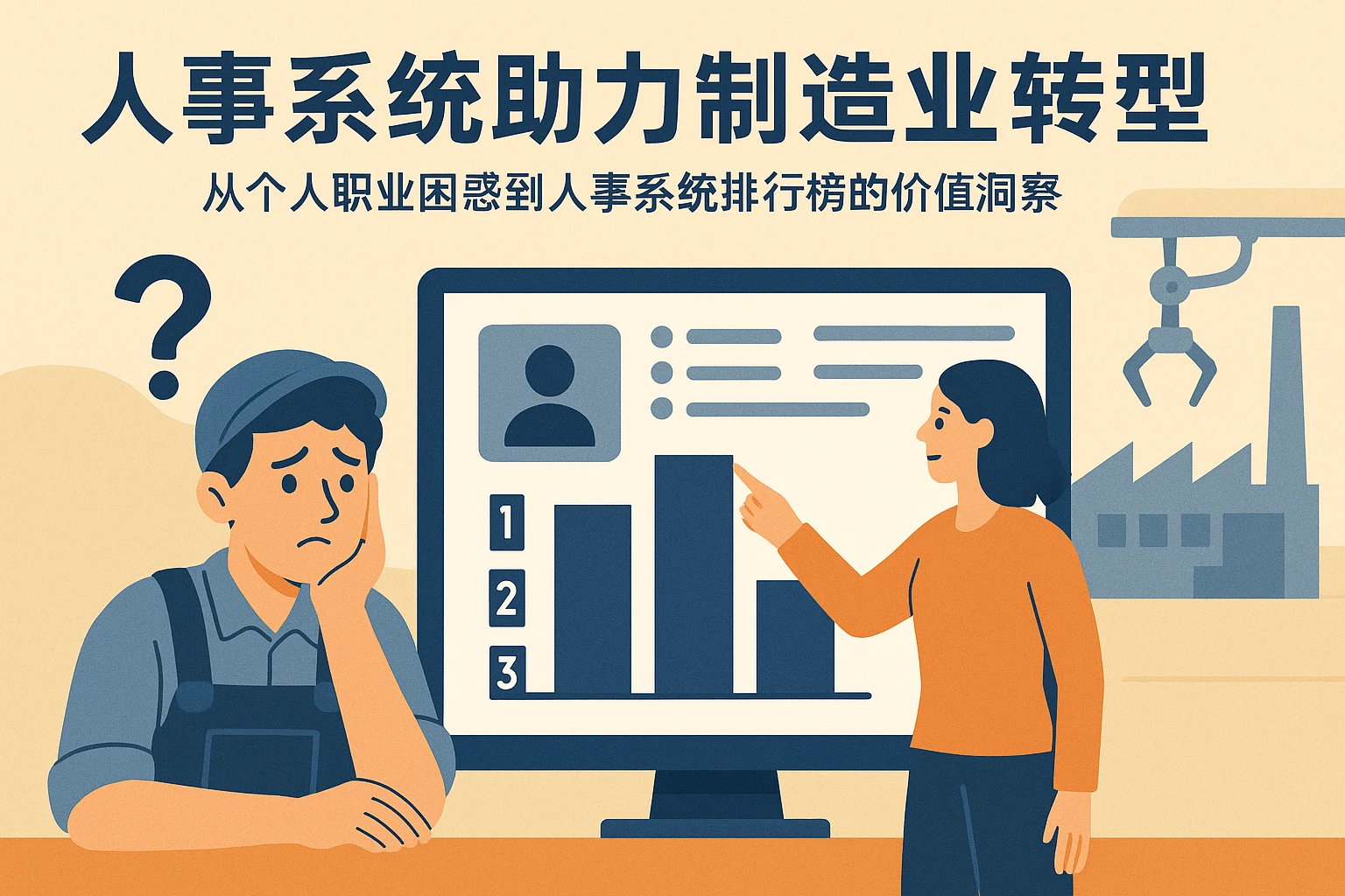 人事系统助力制造业转型——从个人职业困惑到人事系统排行榜的价值洞察
