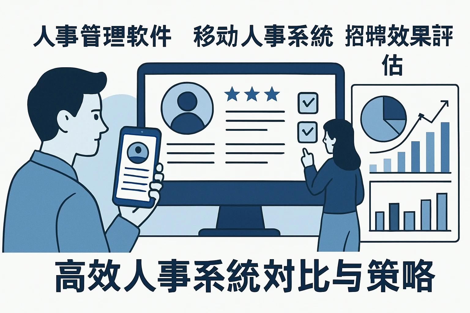 人事管理软件、移动人事系统与招聘效果评估统计分析——高效人事系统对比与策略