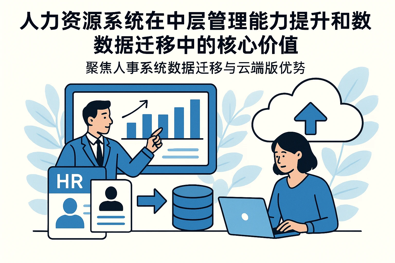 人力资源系统在中层管理能力提升和数据迁移中的核心价值——聚焦人事系统数据迁移与云端版优势