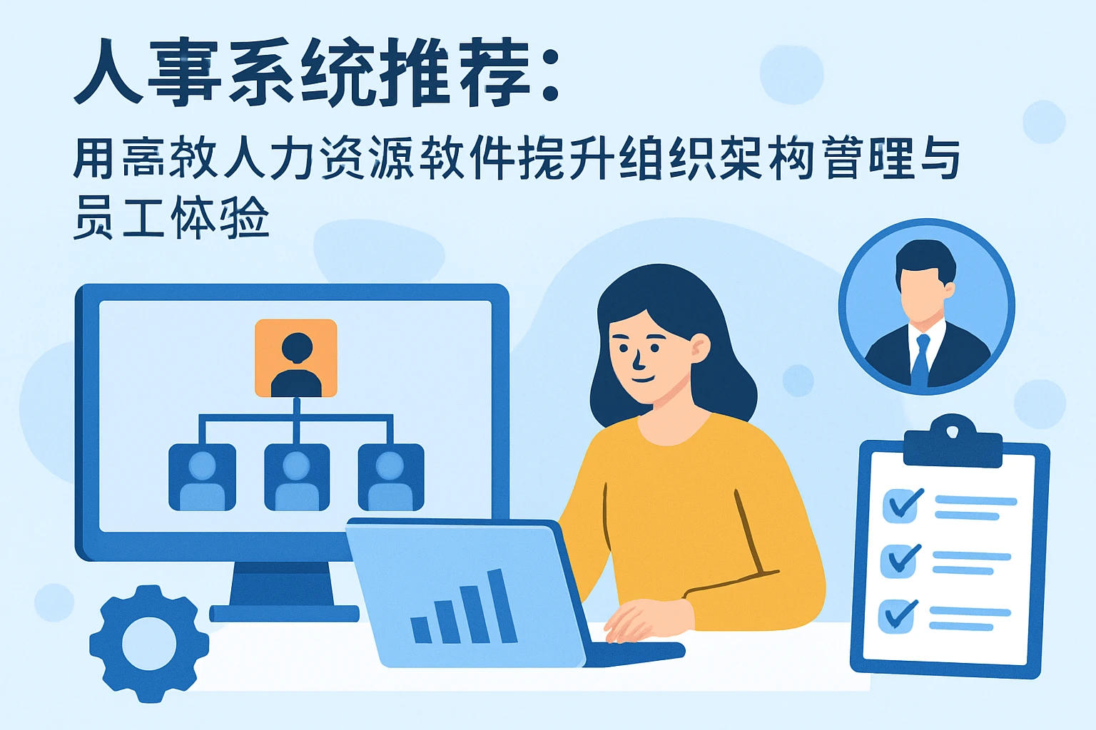 人事系统推荐：用高效人力资源软件提升组织架构管理与员工体验