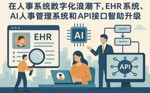 在人事系统数字化浪潮下，EHR系统、AI人事管理系统和API接口助力三线城市招聘升级