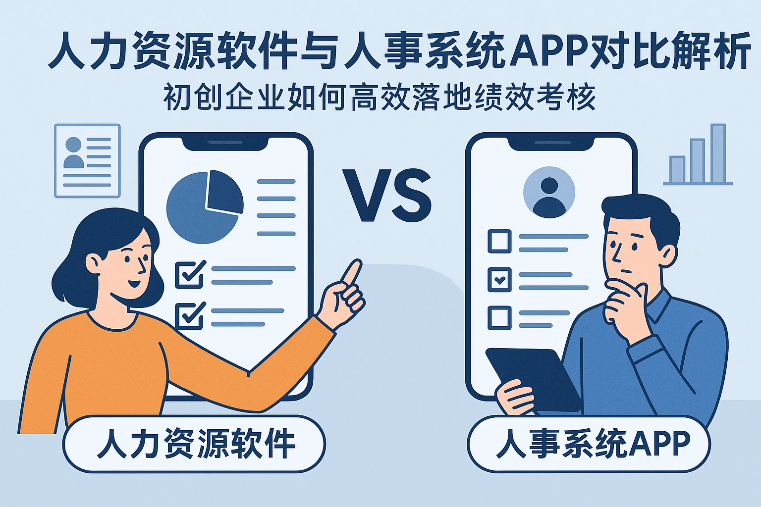 人力资源软件与人事系统APP对比解析：初创企业如何高效落地绩效考核