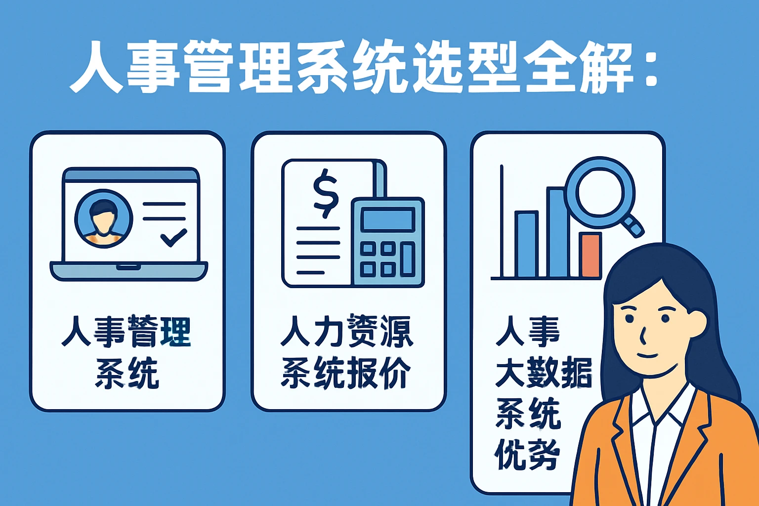 人事管理系统选型全解：人事管理系统、人力资源系统报价与人事大数据系统优势