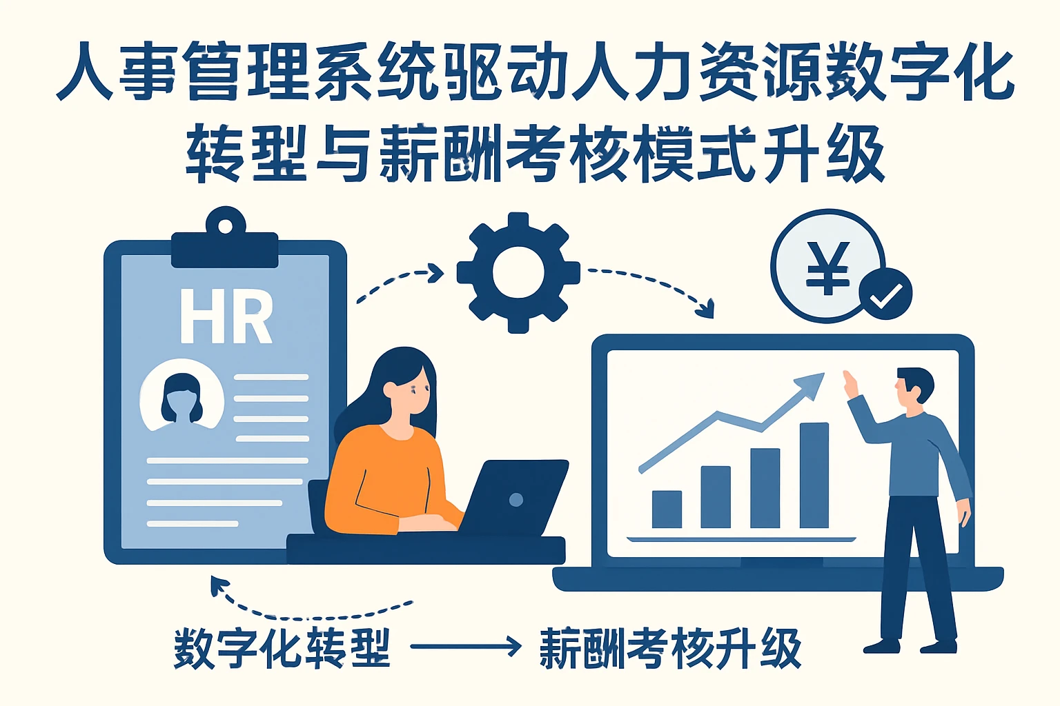 人事管理系统驱动人力资源数字化转型与薪酬考核模式升级