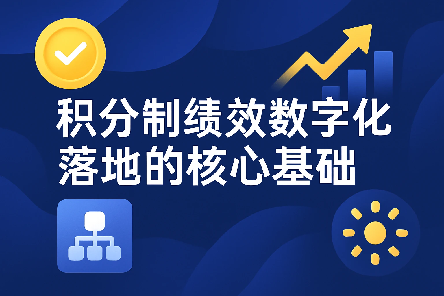 积分制绩效数字化落地的核心基础