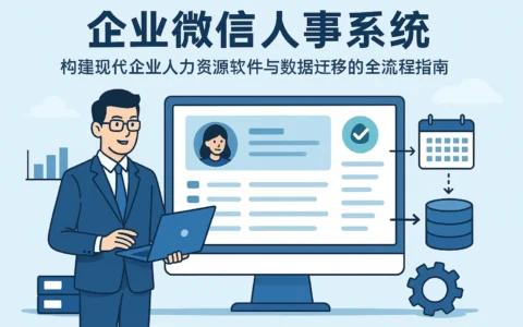 企业微信人事系统：构建现代企业人力资源软件与数据迁移的全流程指南