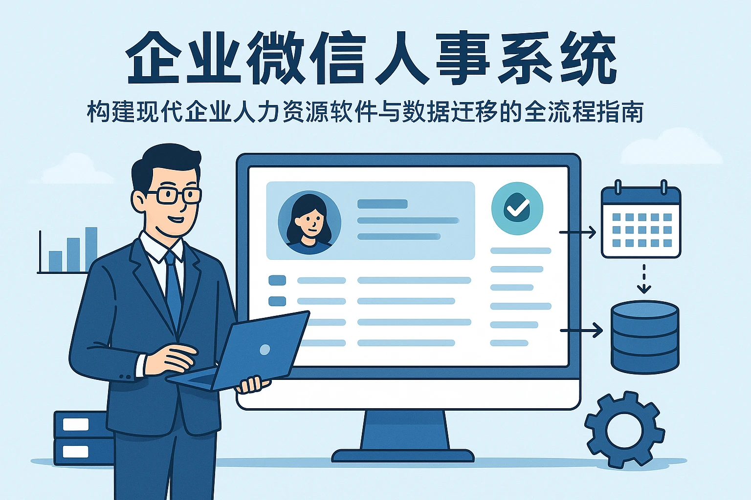 企业微信人事系统：构建现代企业人力资源软件与数据迁移的全流程指南