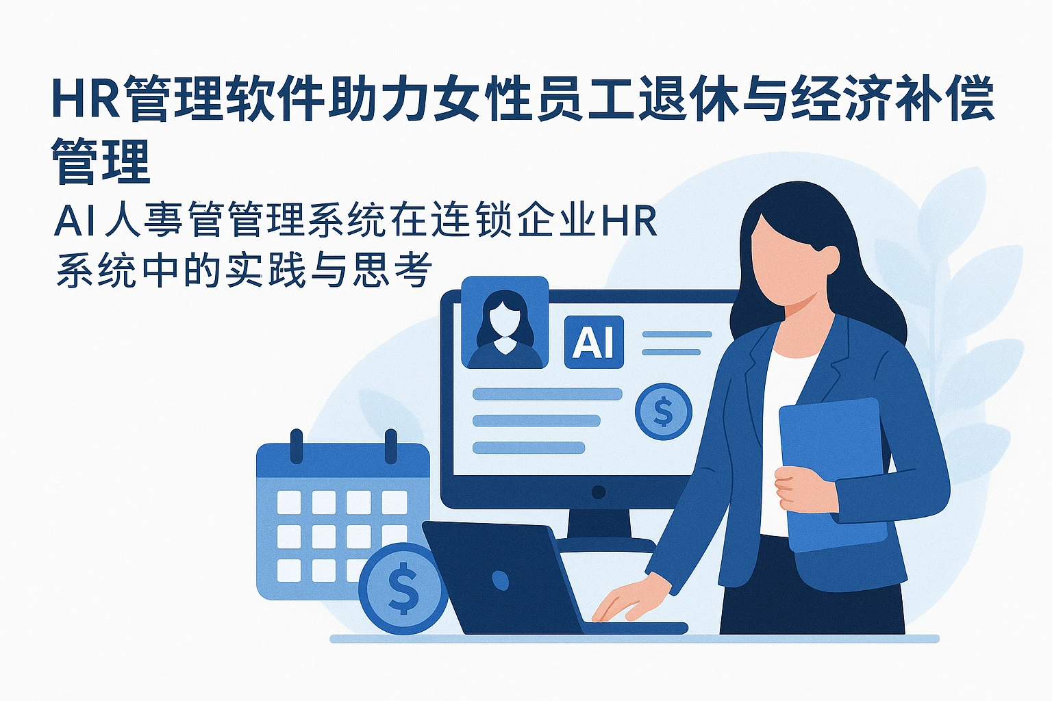 HR管理软件助力女性员工退休与经济补偿管理——AI人事管理系统在连锁企业HR系统中的实践与思考