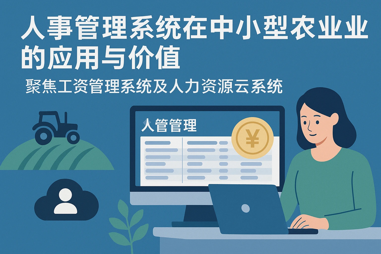 人事管理系统在中小型农业企业的应用与价值——聚焦工资管理系统与人力资源云系统