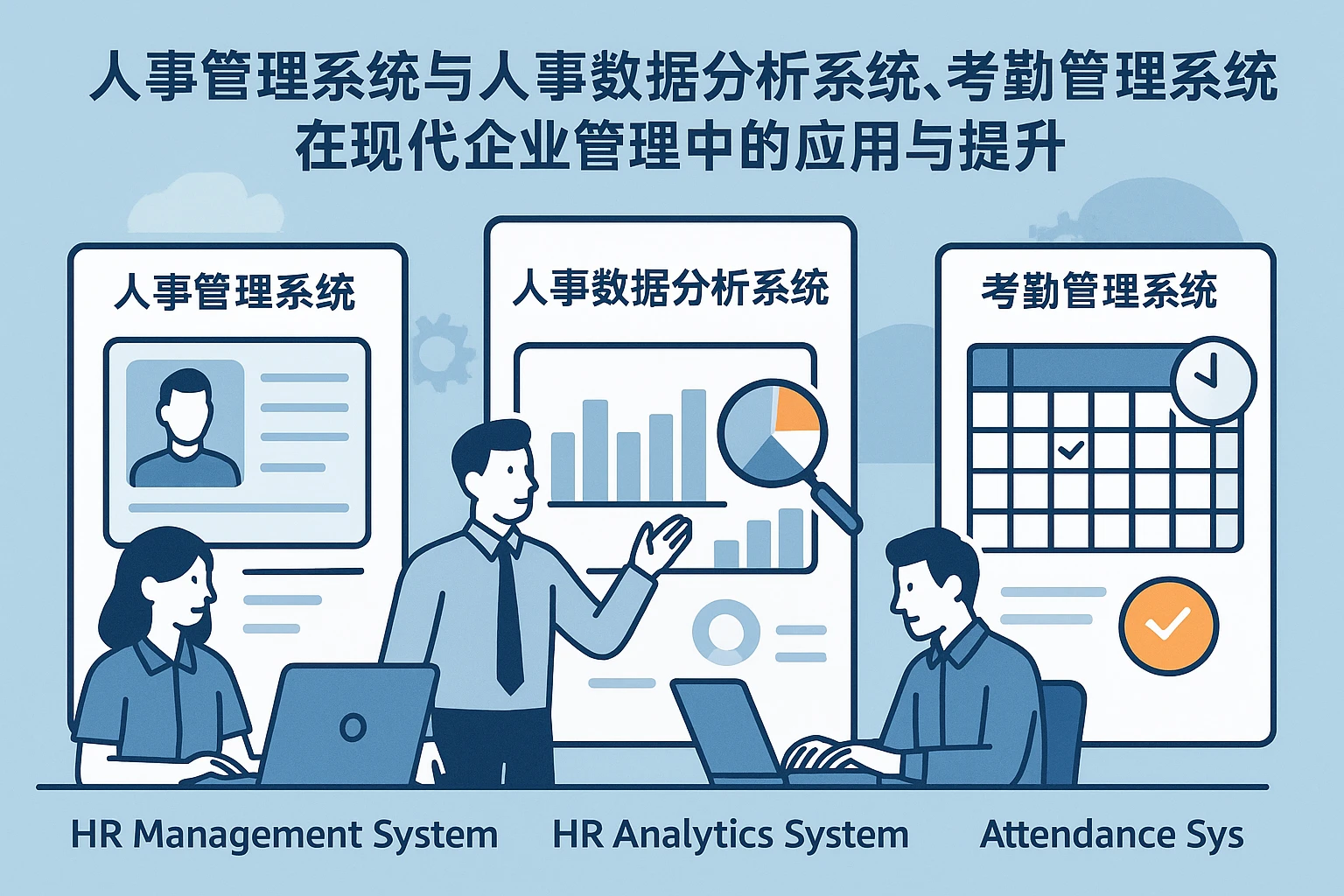 人事管理系统与人事数据分析系统、考勤管理系统在现代企业管理中的应用与提升