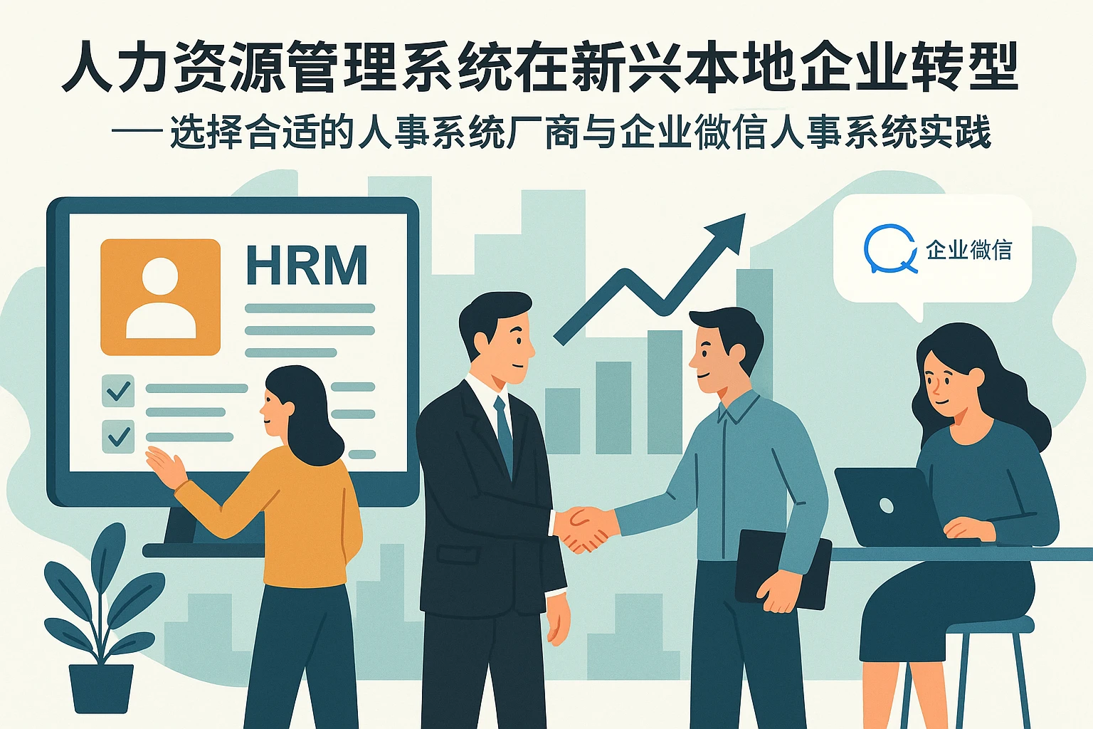 人力资源管理系统在新兴本地企业转型中的赋能——选择合适的人事系统厂商与企业微信人事系统实践