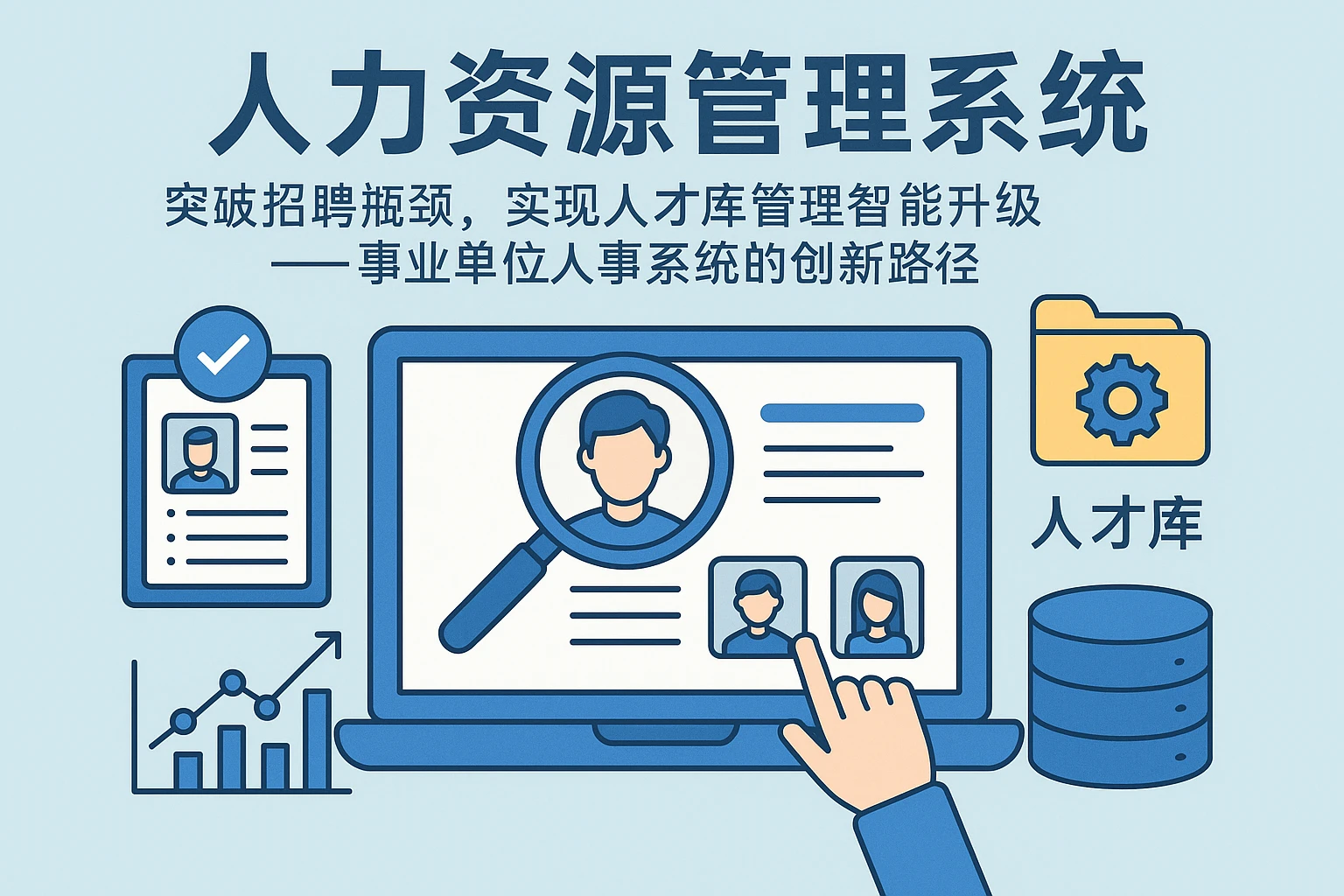 人力资源管理系统：突破招聘瓶颈，实现人才库管理智能升级 —— 事业单位人事系统的创新路径