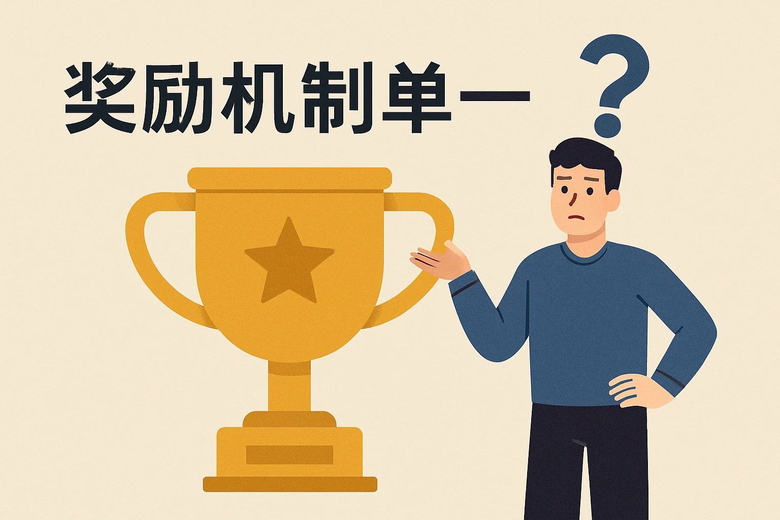 奖励机制单一
