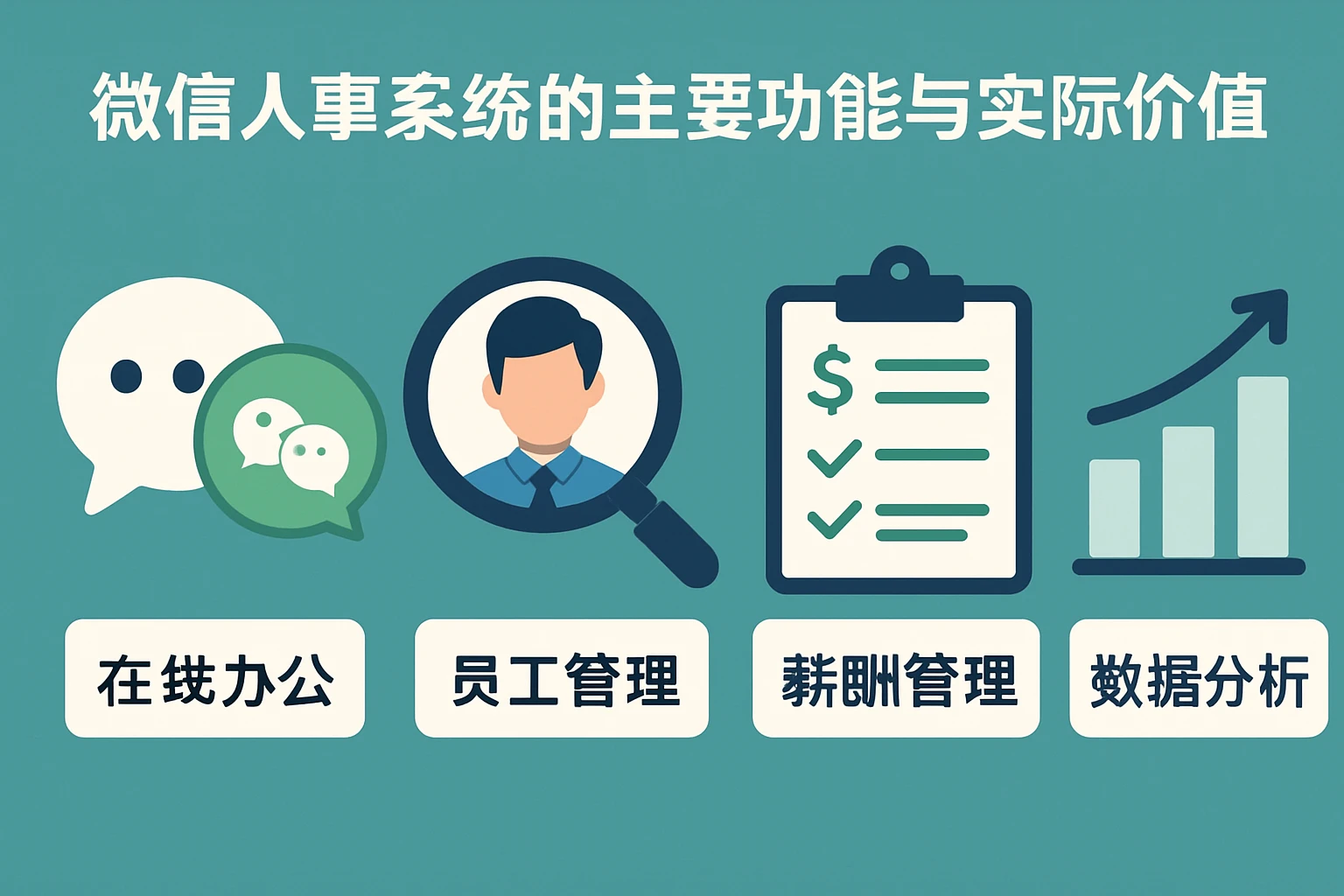 微信人事系统的主要功能与实际价值