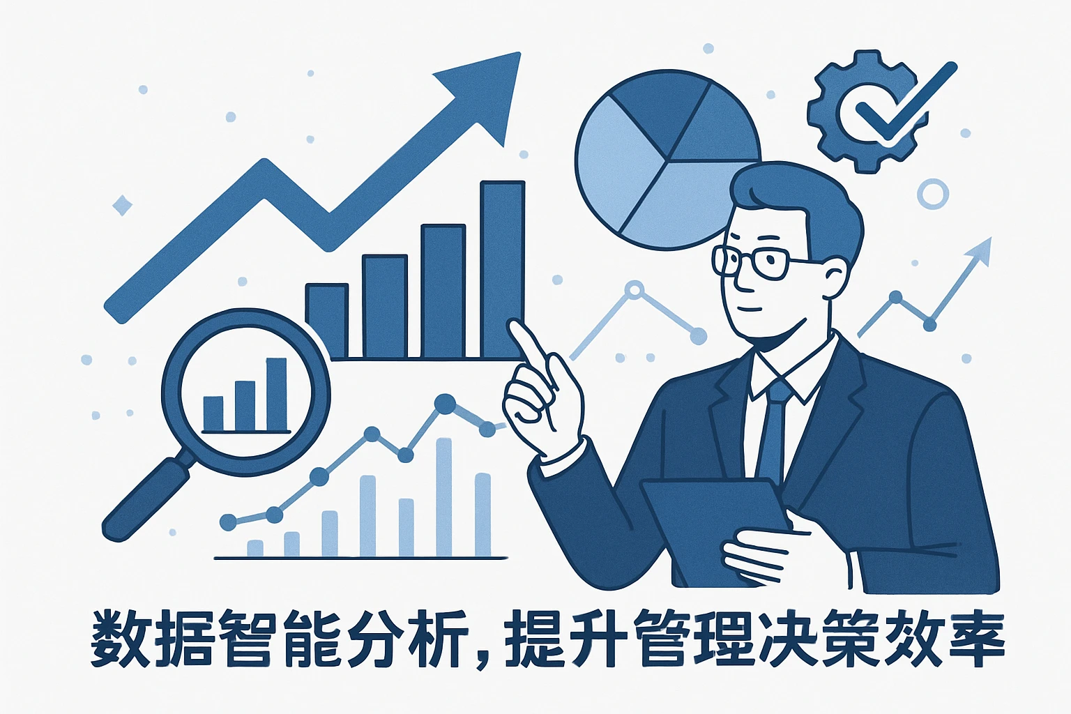 数据智能分析，提升管理决策效率