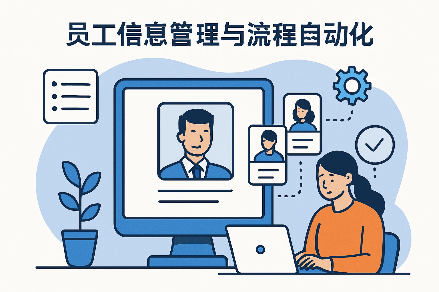1. 员工信息管理与流程自动化