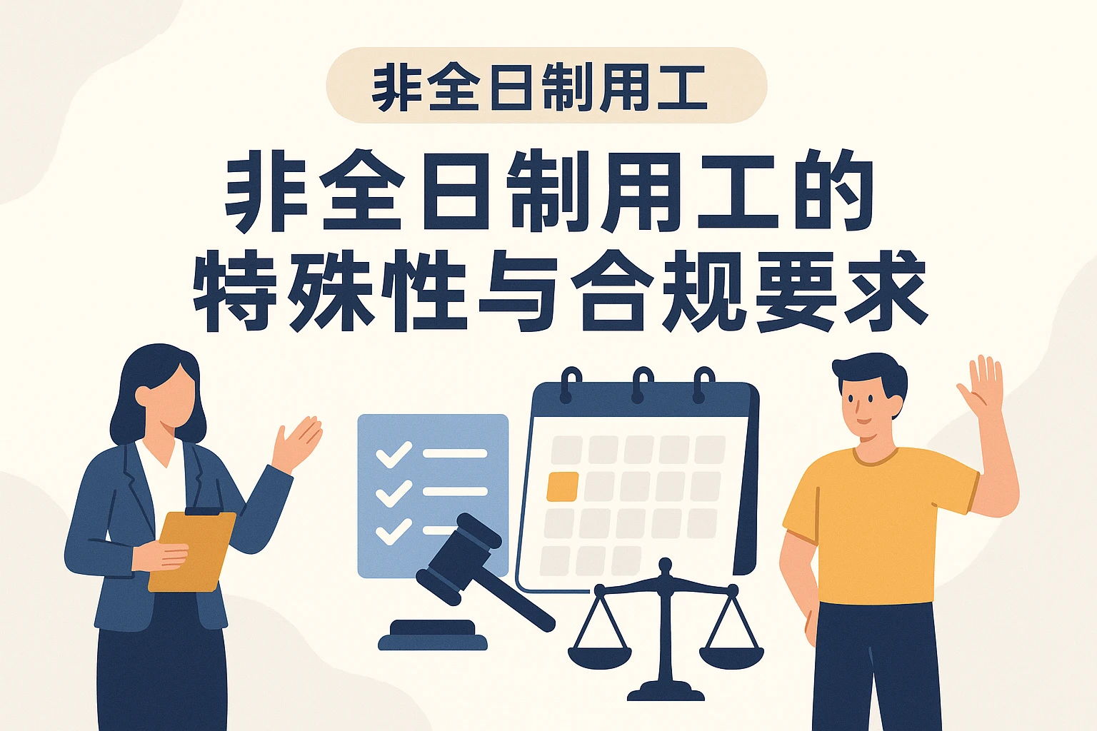 非全日制用工的特殊性与合规要求