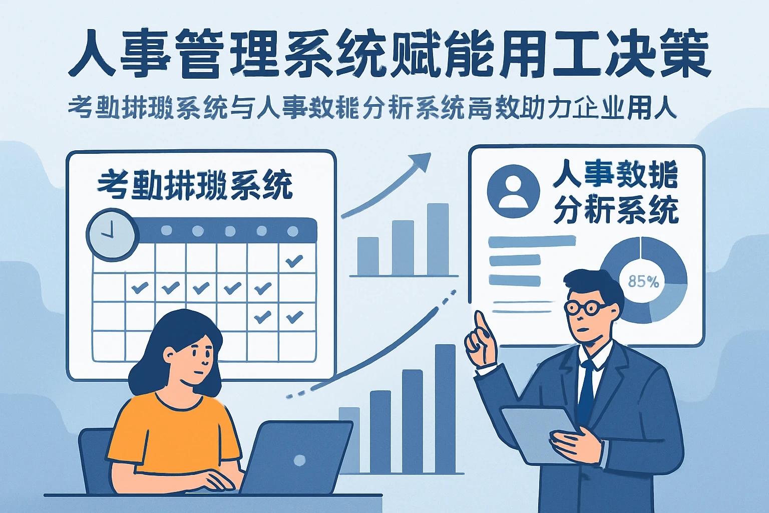人事管理系统赋能用工决策:考勤排班系统与人事数据分析系统高效助力企业用人