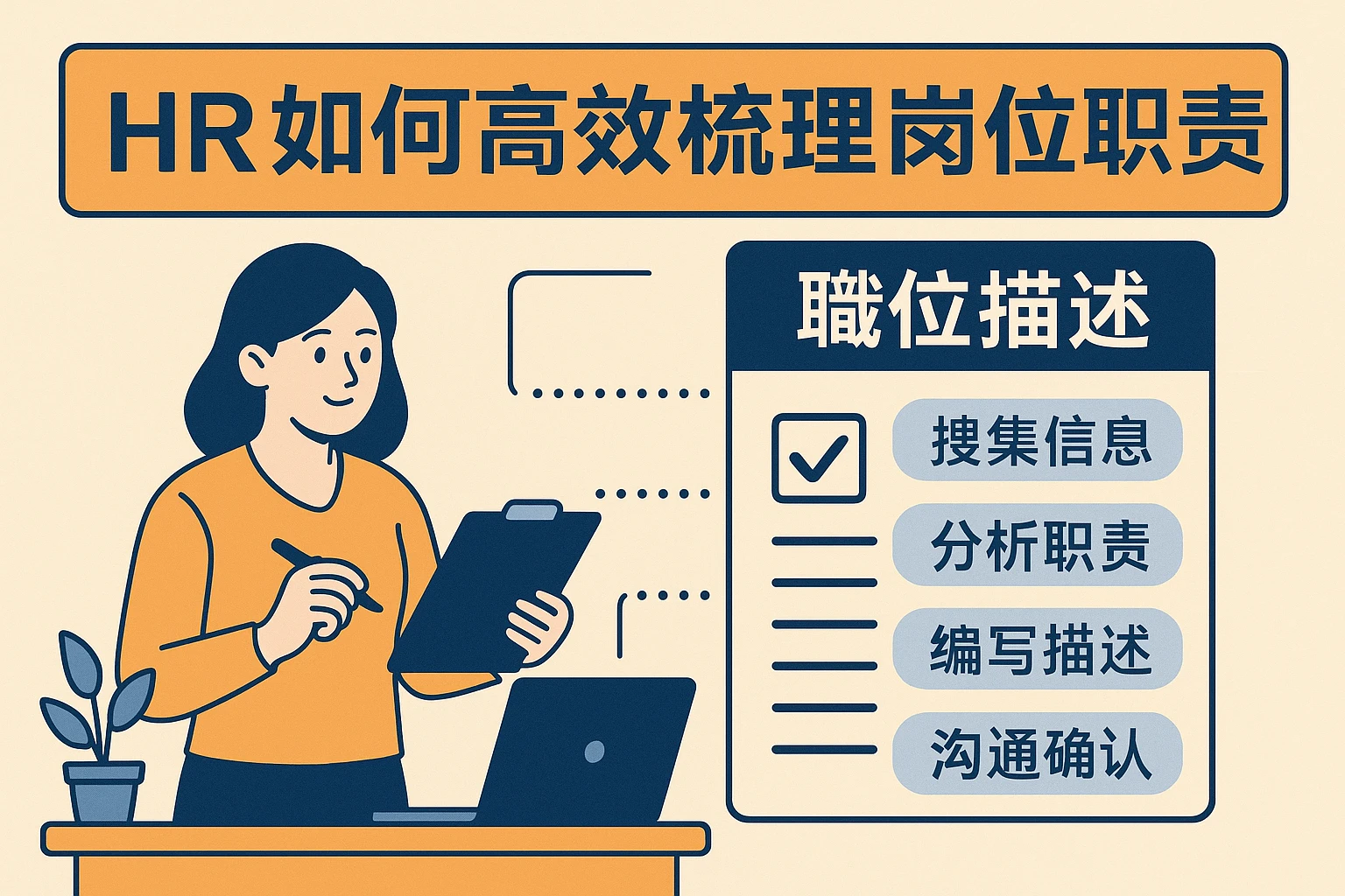 HR如何高效梳理岗位职责