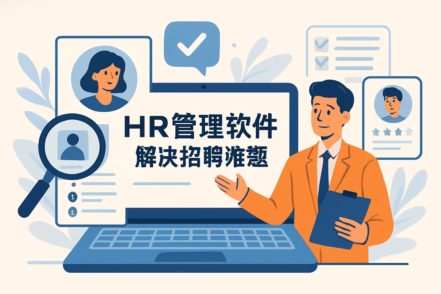 HR管理软件解决招聘难题