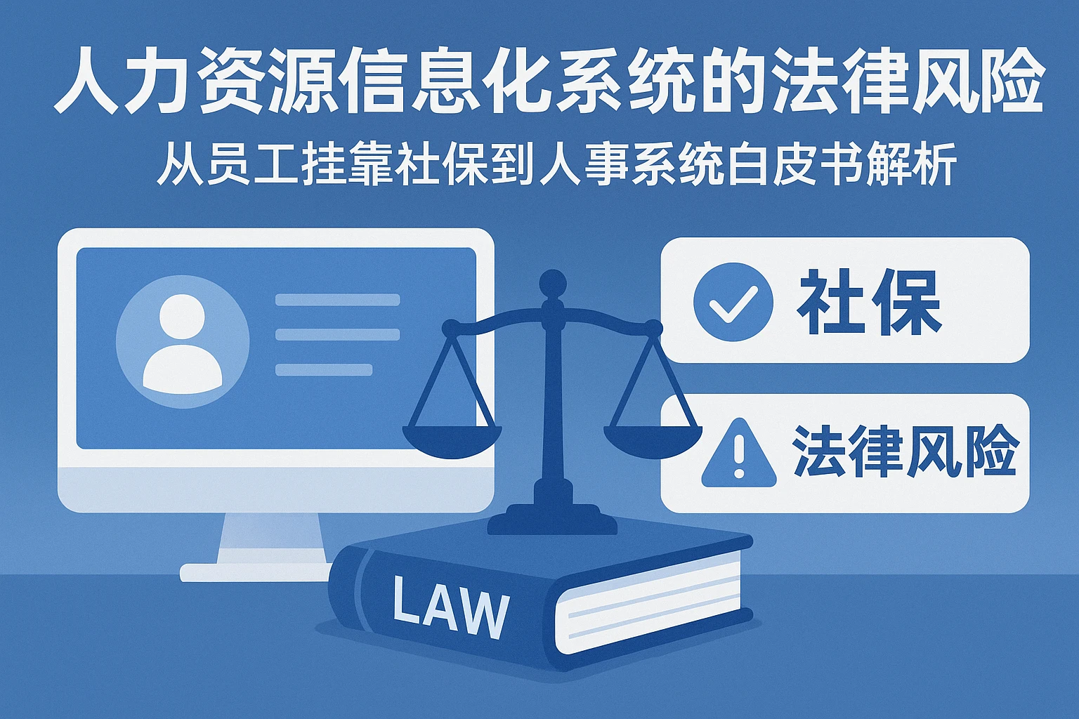 人力资源信息化系统的法律风险防控：从员工挂靠社保到人事系统白皮书解析