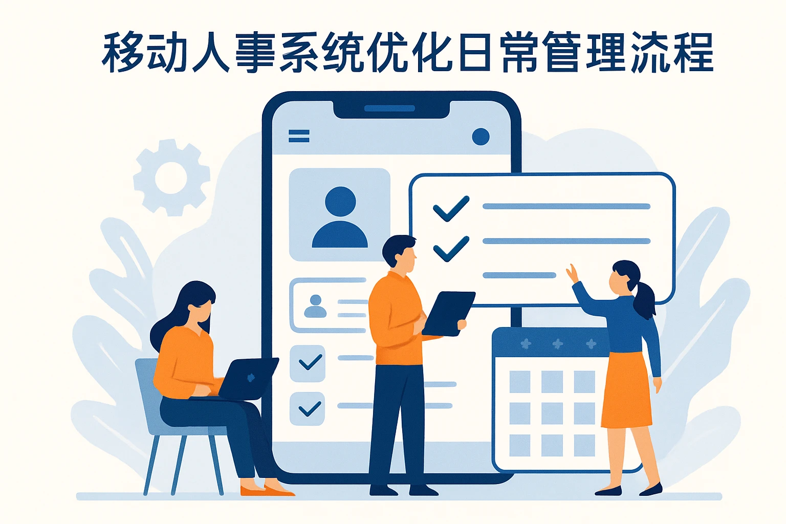 移动人事系统优化日常管理流程