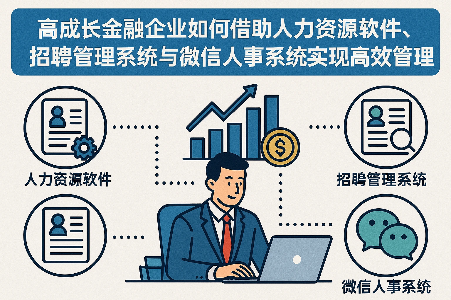 高成长金融企业如何借助人力资源软件、招聘管理系统与微信人事系统实现高效管理